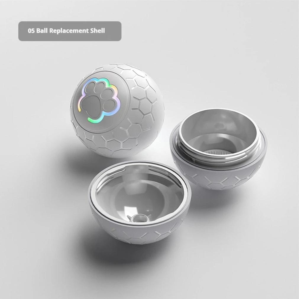 Intelligenter Hundespielzeugball, elektronischer interaktiver Haustierspielzeugball, automatischer springender rollender Spielzeugball mit RGB-Lichtern, für Welpen und Katzen