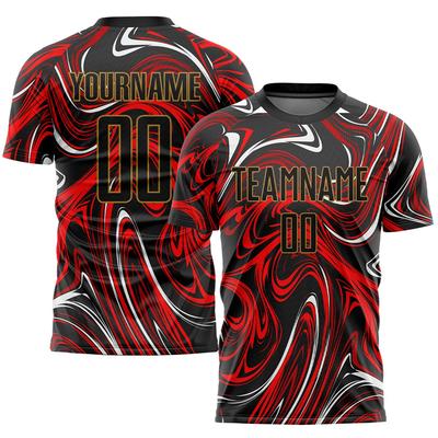 DIY Teamname 3D Gedrucktes Fußball T-Shirt Für Männer Kleidung Personalisiert Sponsor Sporttrikot Personalisierter Name Nummer Fußball T-Shirt Oberteil