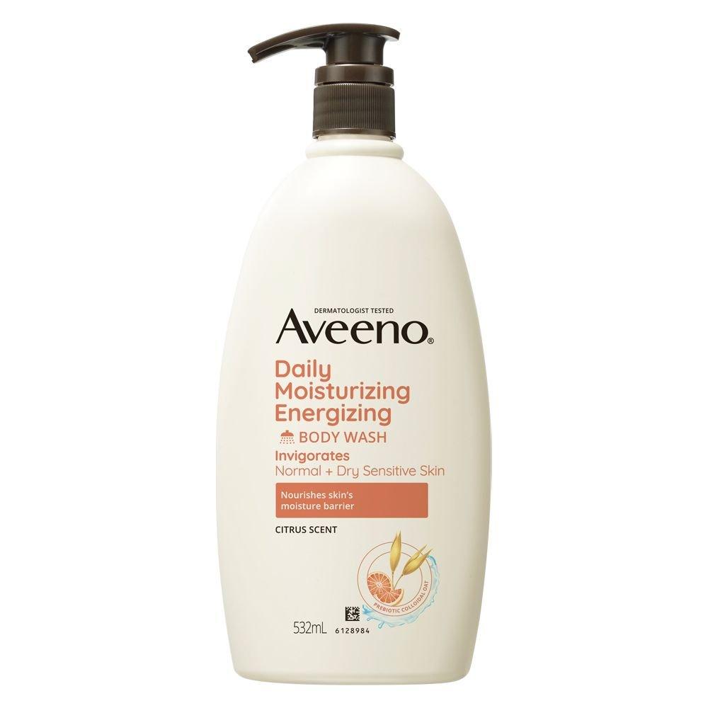 Aveeno Daily Moisturizing Energizing Body Wash 532ml new