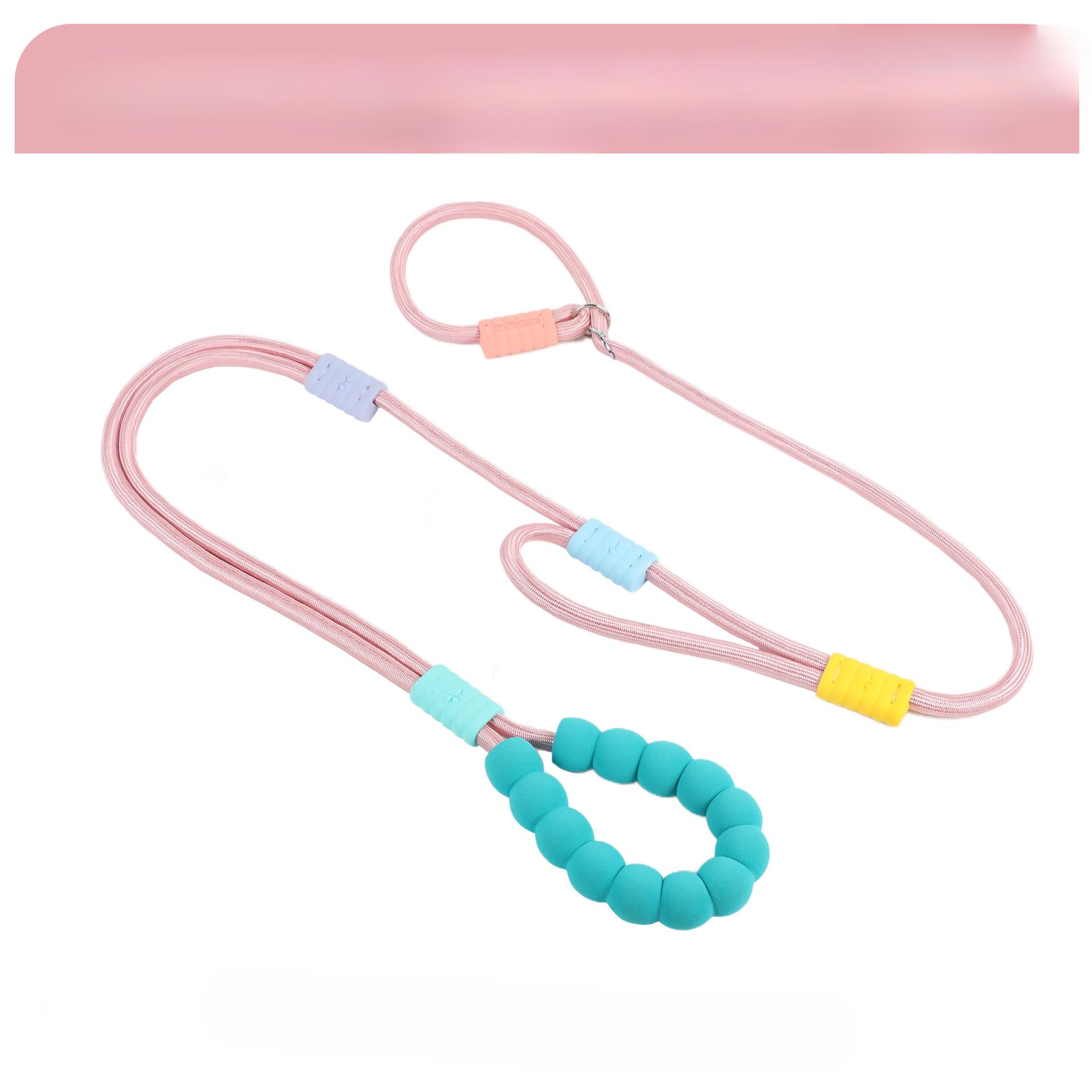 

Питомец П Канат П Цепь Взрывозащищенный Двухслойный Регулируемый Кроссбоди Против Потери Тяговый Канат Ручка из Облачной Пены Собачий Канат P rope --10mm * 150cm