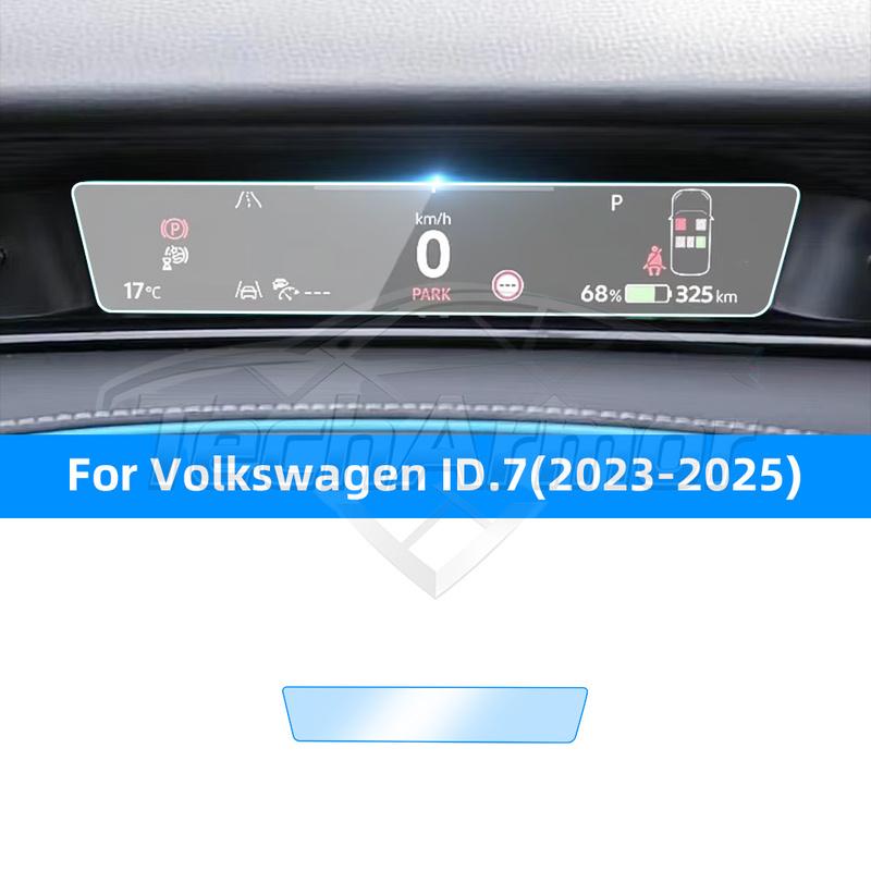 Car Tempered Glass Protective Film For VW ID.7  2024 2025 Auto GPS Navigation Screen Protector Display Interior Accessories