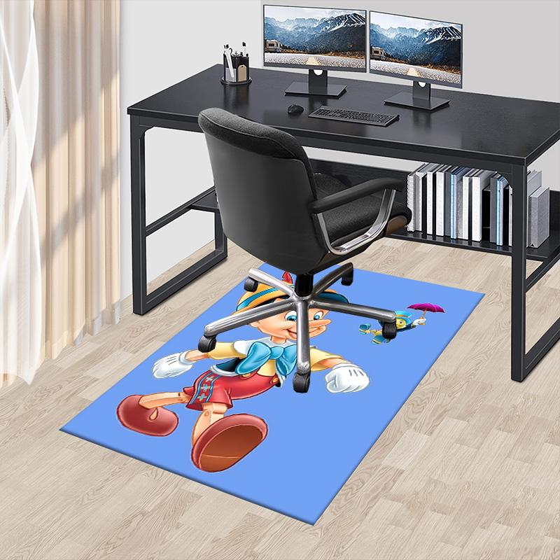 Pinocchio'S Magical Adventure Carpet For Playroom Bedroom Living Room Sofa Home Decorkids Game Area Rug Nonslip Floor Mat