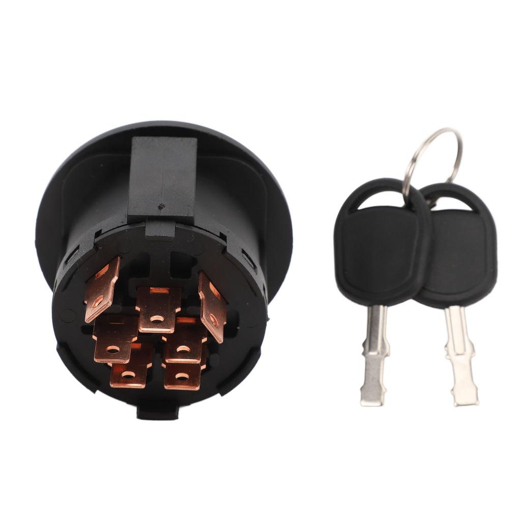 Ignition Switch 7251741 Ignition Starter Switch with 2 Keys Replacement for for Cub Cadet Mower Tractor
