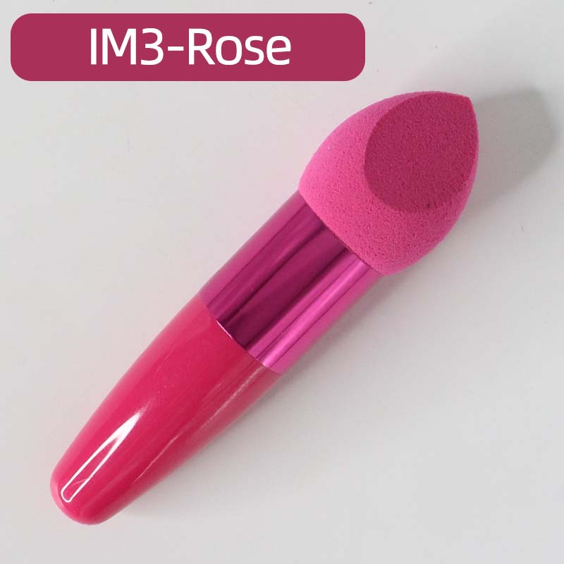 1PC Mushroom Head Makeup Brushes Women Maquillaje Beauty Foundation Sponge Powder Puff With Handle Smooth Shaped Cosmetic Tool