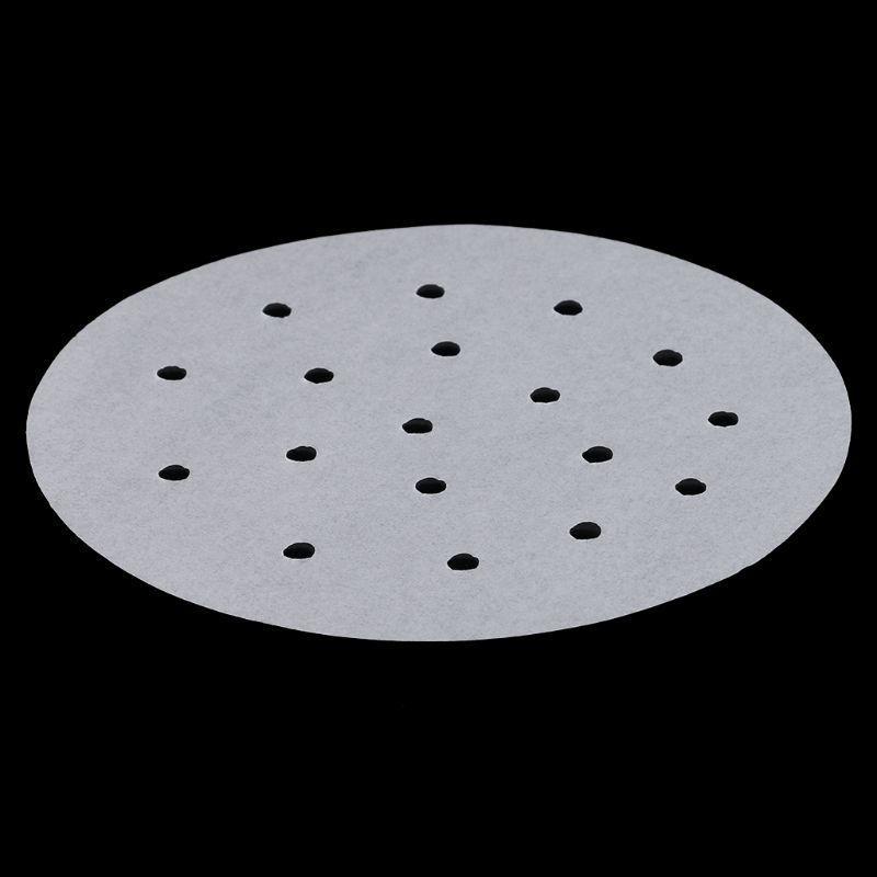 New 100pcs Round Disposable Parchment/Bamboo Steamer Paper Liners Fryer Tool