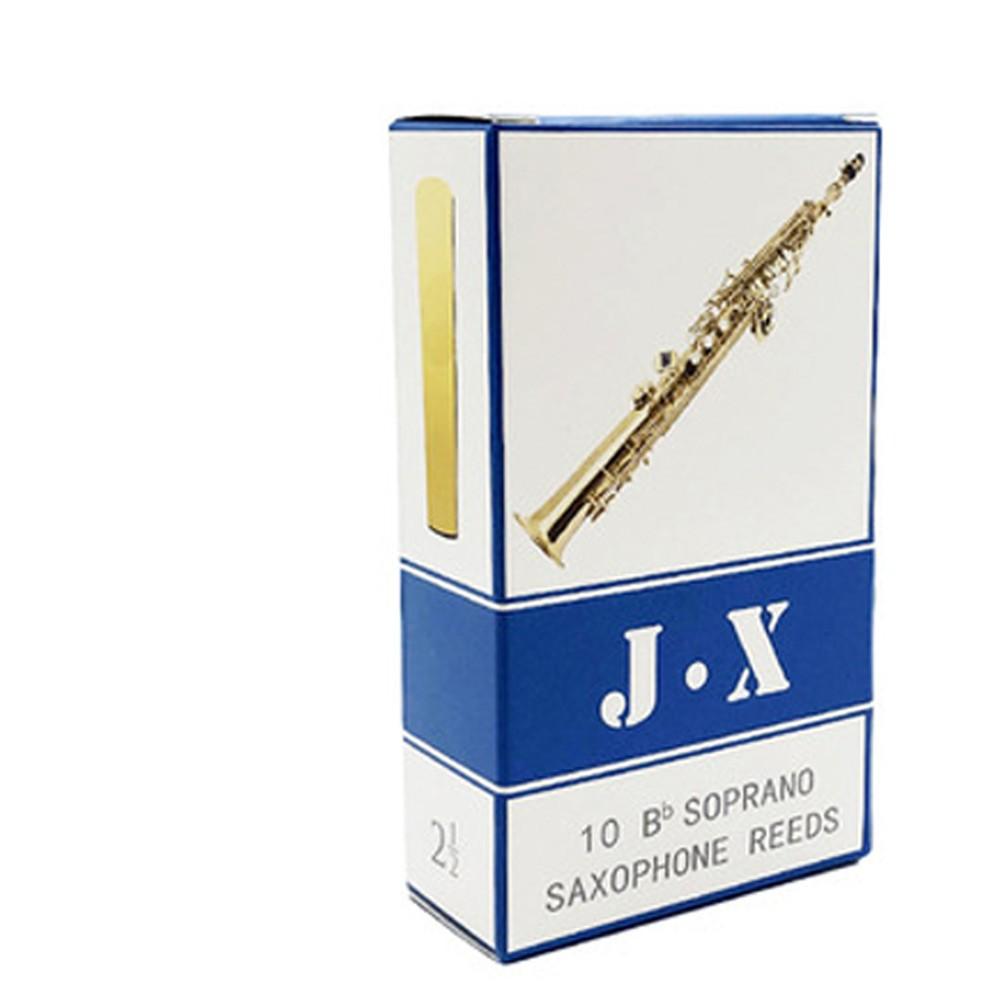 Reeds Saxophone Reeds 10 Pcs 10 × Reeds For Alto Soprano Tenor