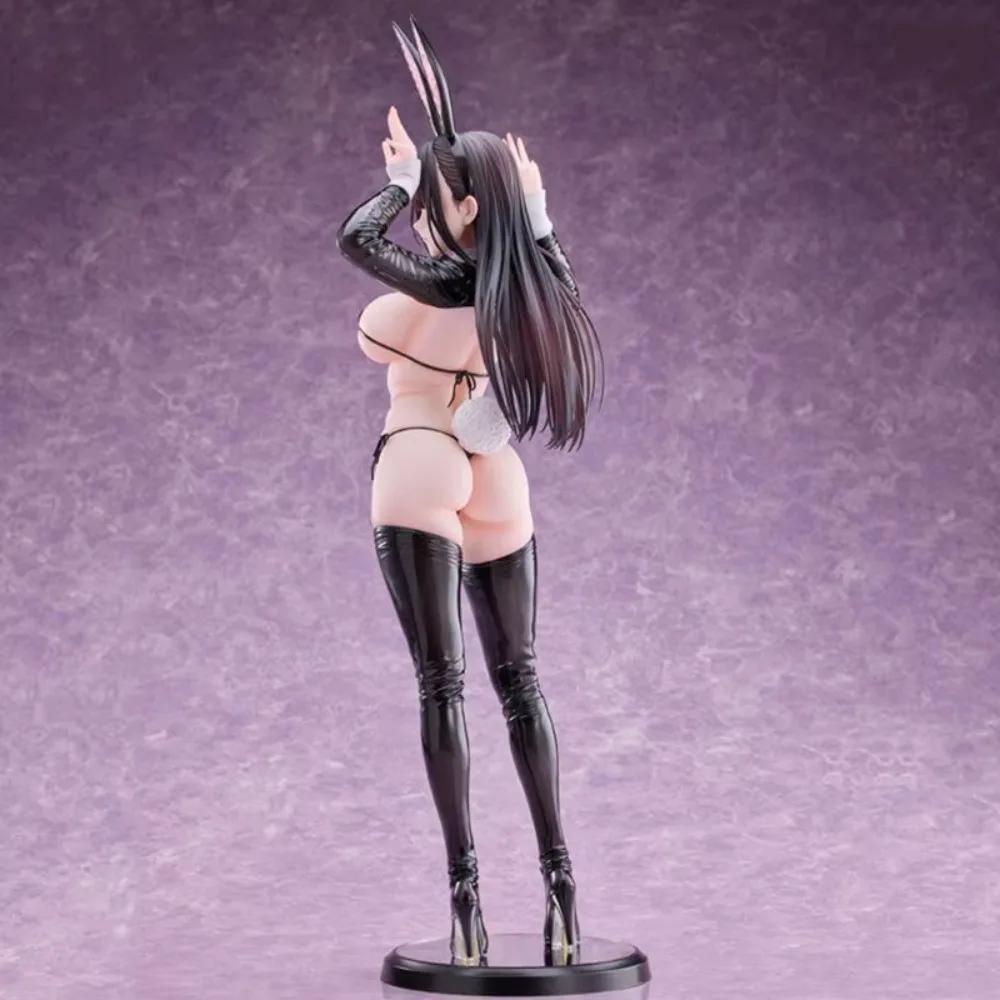 25cm Party Look Reverse Sexy Bunny Girl Statue Model Pvc Figurine Room Desk Doll Collection Ornament Decoration Custom Toys Gift