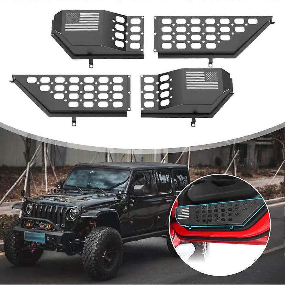 Front Door Pocket Storage Box for Jeep Wrangler JL JLU 4XE 18-23 Gladiator