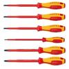 KNIPEX Insulated Screwdriver 002012V01 6-Piece Set,