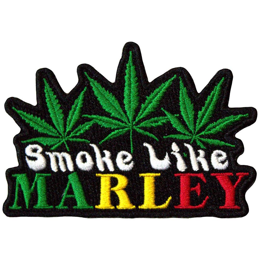 Bob Marley Like Woven Iron On Patch