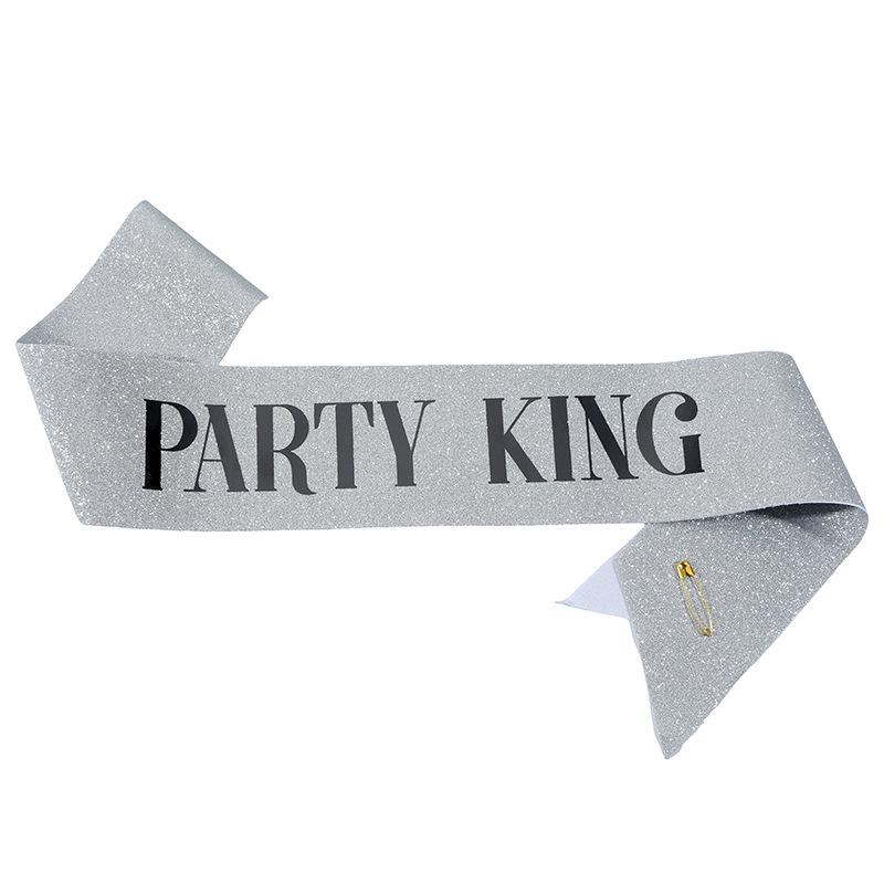 Европейско-американский блестящий тканевый пояс-кушак для выпускного вечера и девичника One Size