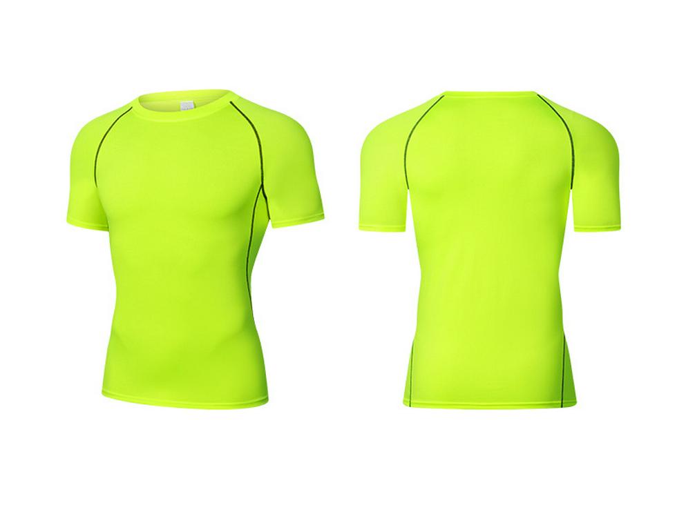 Elite Short Sleeve Basketball Compression Shirt - Breathable, Quick-Drying, Sweat-Wicking Fitness Base Layer