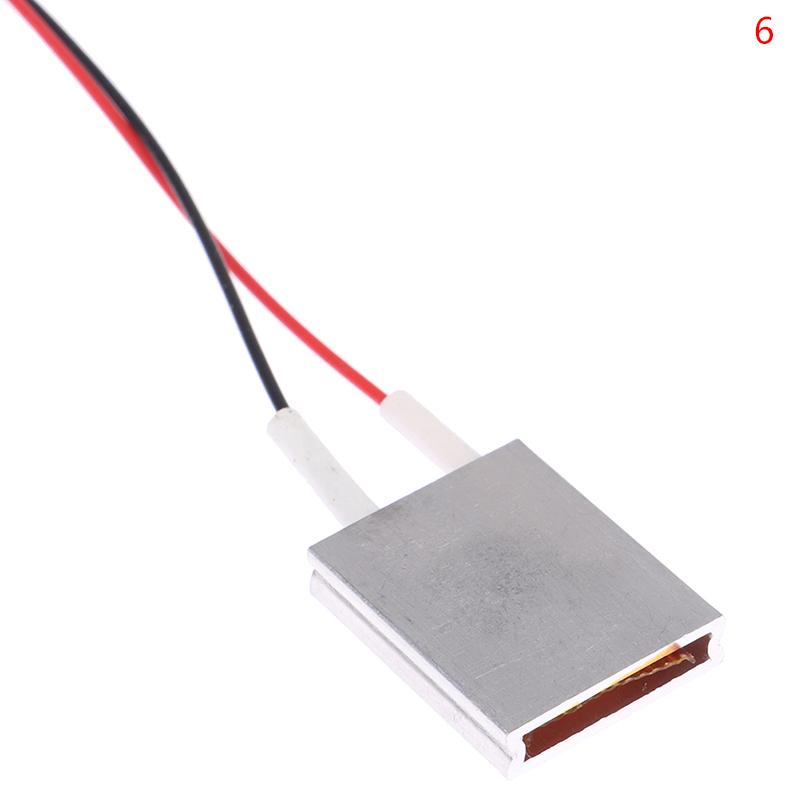 12V/24V/220V Air Electric Heater Plate Constant Temperature PTC Ceramic Heating Plate Thermostat Component Heater