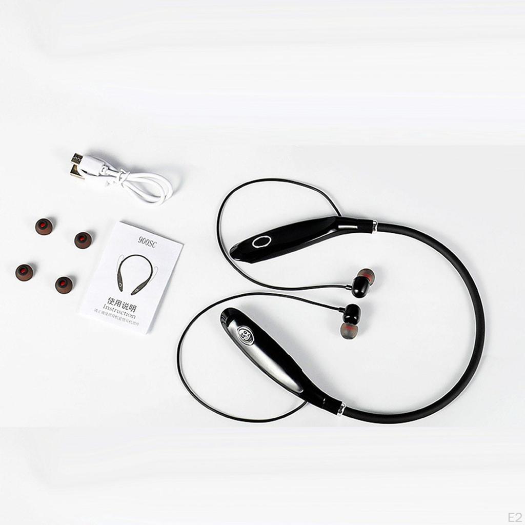 Bluetooth 5.0 Neckband Headset Workout Waterproof Playback