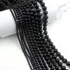 Black Glass Beads for DIY Crafts