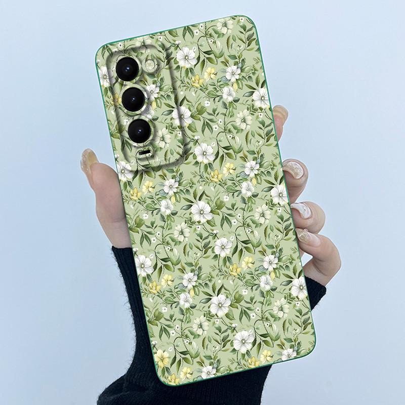 For Tecno Camon 18 18T 18P 18 Primer Phone Case CH7 CH6 Cover Fashion Simplicity Oil Painting Floral Soft Silicone Shell Fundas
