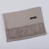 Two-Life Women's Solid Color Imitation Cashmere Scarf - Korean Style, Two-Way Shawl & Neck Gaiter for Autumn/Winter.