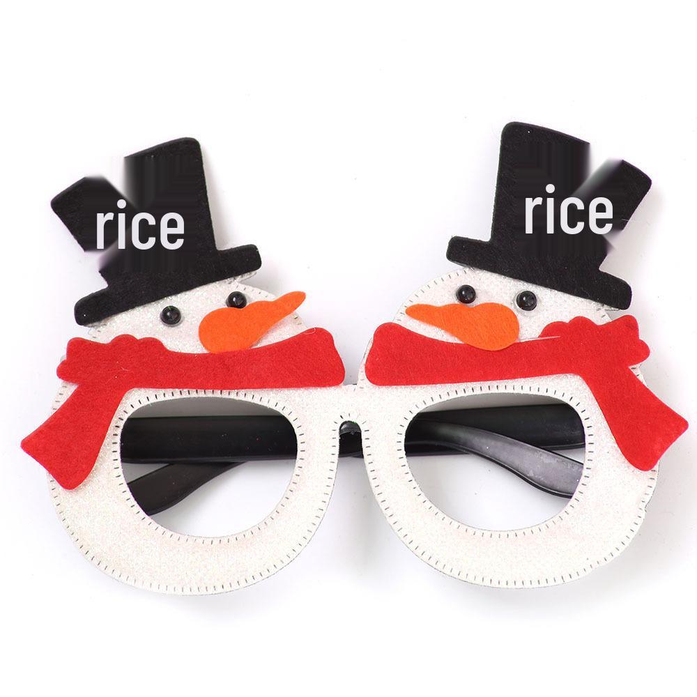 Kids' Santa Bowknot Glasses - Christmas Party Photo Props