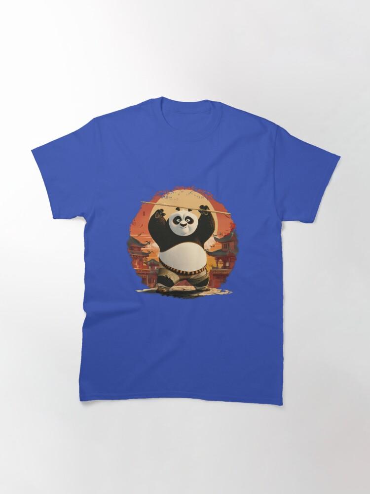 Kung Fu Panda Panda Kung Fu Klassisches T-Shirt