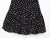 Polka Dot One-Shoulder Pleated Super Short Dress with French Design