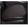 Linen Quilted Embroidered Car Cushion Without Backrest Four Seasons Universal Three-Piece Set
