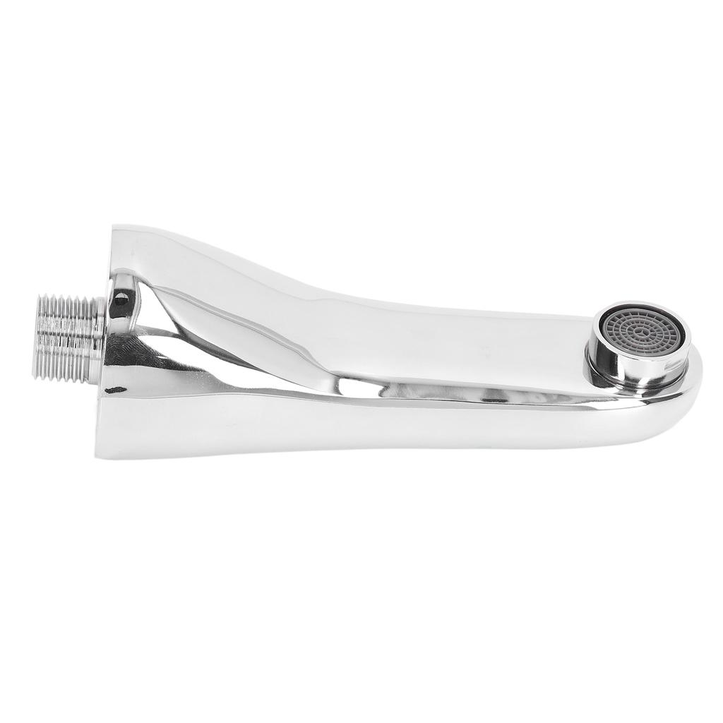 G1/2 Tub Spout Brass Electroplated Simple Round Concled Bathtub Faucet for Bathroom Bathtub