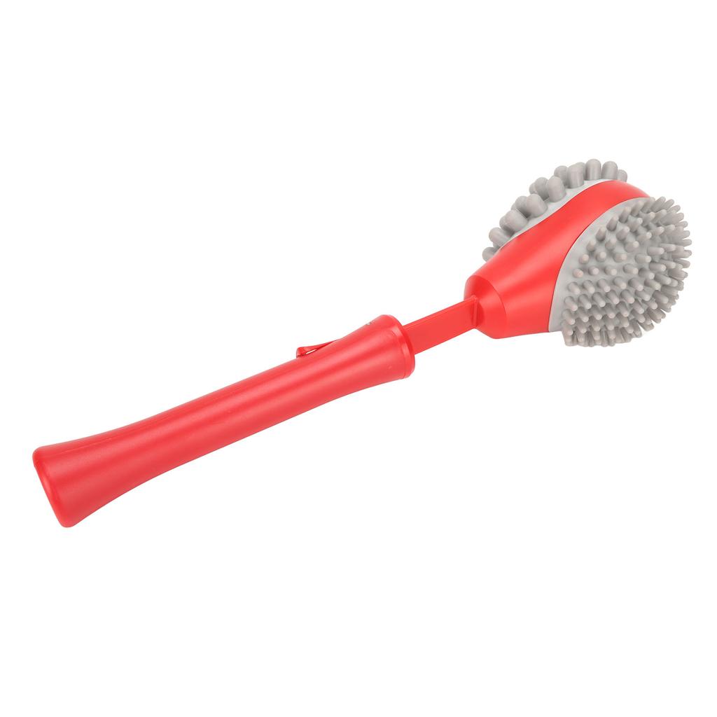 Massage Hammer 2 Soft Heads Retractable Flexible Handle Large Area Portable Silicone Manual Massage Hammer Stick