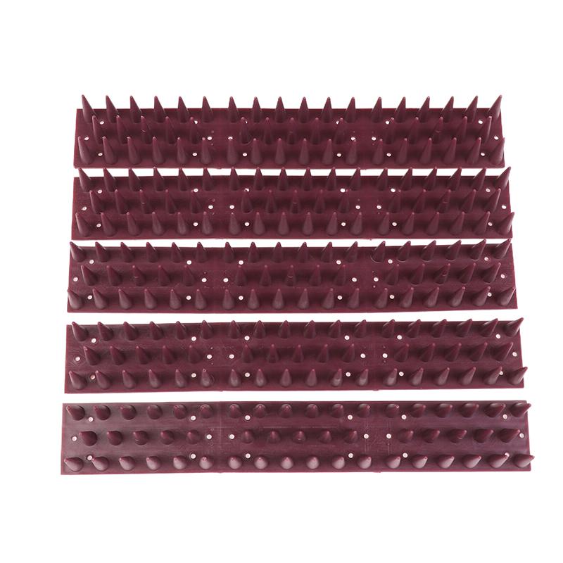 

1/5Pcs Plastic Anti Cat Anti Pigeon Birds Repellent Spikes Pest Plastic Anti Bird And Pigeon Spikes Bird Repeller 5pcs