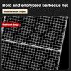 Grillroste aus Eisendraht Wiederverwendbare Bratrostnetze Neue Grillnetze