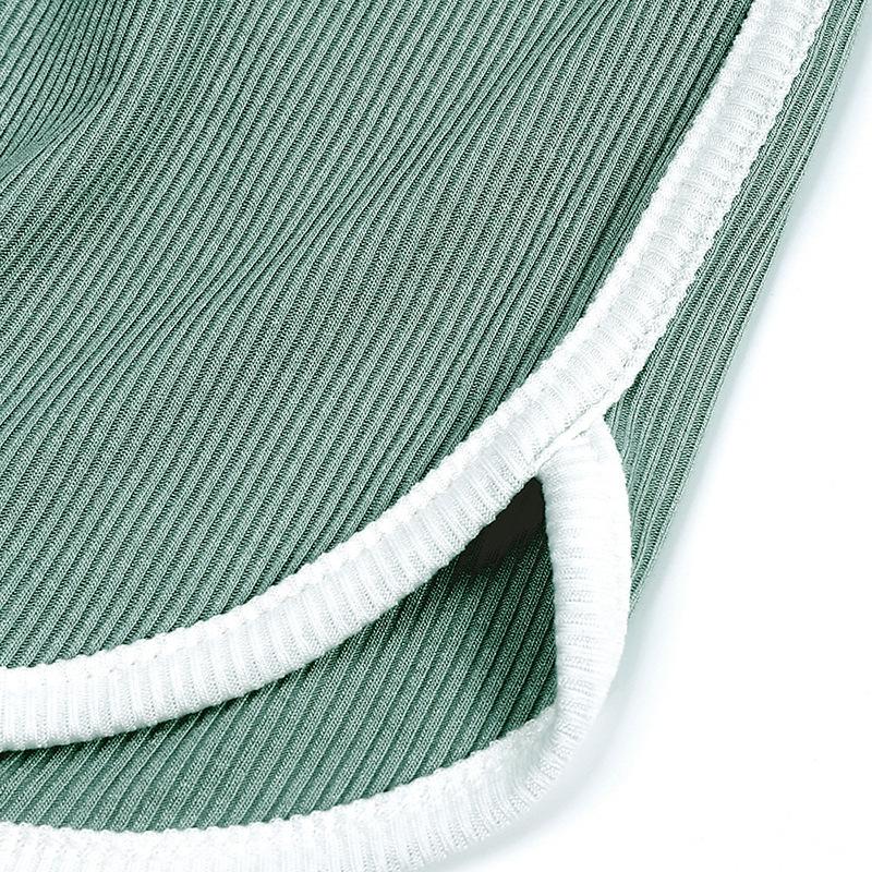 Dětské oblečení Letní chlapecké a dívčí Dvoudílná sada pro miminka Dětská domácí sada s krátkým rukávem a šortkami