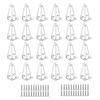 12/24Pcs Clear Window Blinds Hold Down Brackets Bottom Rails Hold Clips Positioning Hook Replacements Easy Installation