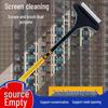 Window Screen Cleaning Brush and Squeegee Tool – Household Window Cleaner