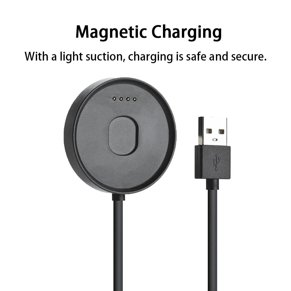 Ladekabel-Adapter für Ticwatch E2 / S2 Smartwatch USB Magnetische Adsorption Tragbare Stromversorgung Schnelllade-Dock