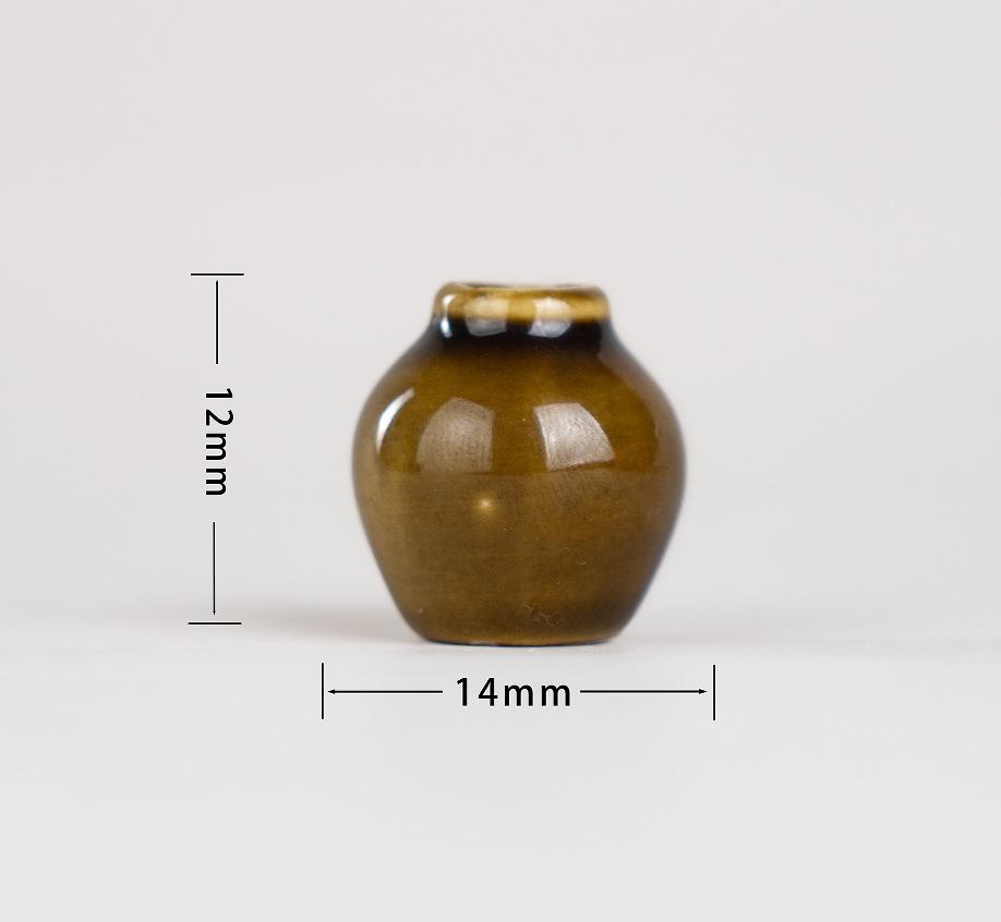 Cute Mini Ceramic Vase Fridge Magnet DIY Finger Flower Arrangement Decor Creative Refrigerator Sticker Ornament