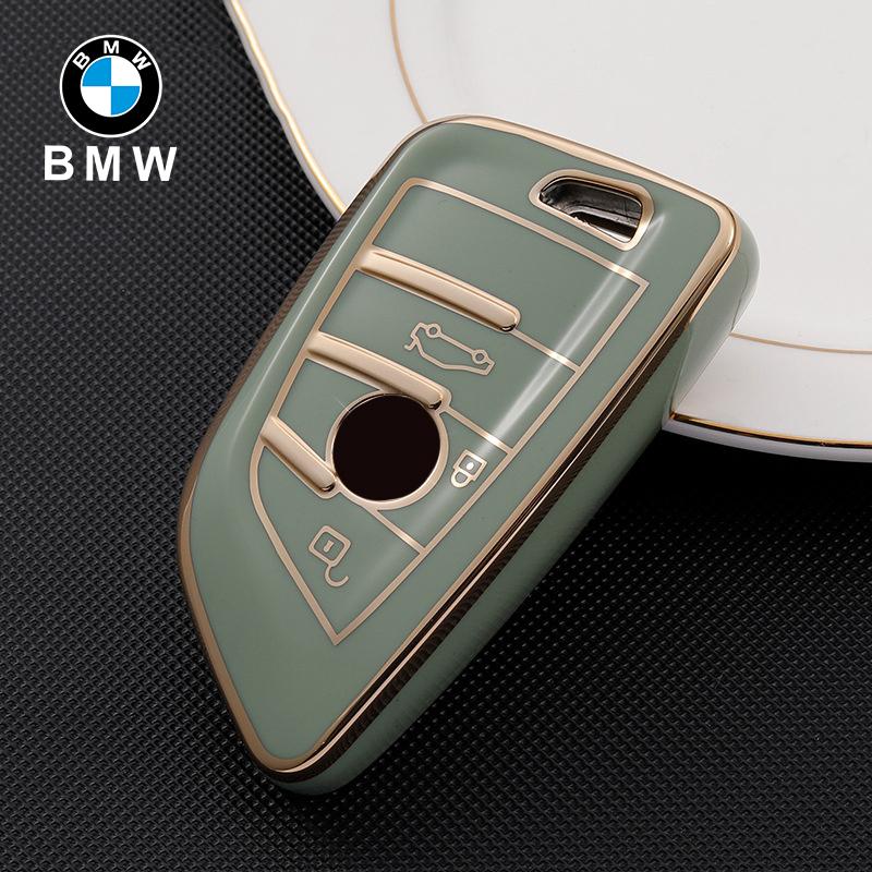 Soft TPU Car Remote Key Case Cover Protector Shell Fob For BMW X1 X3 X4 X5 X6 Series 1 2 3 5 7 G20 G02 G05 G31 G23 F34 F15 F40