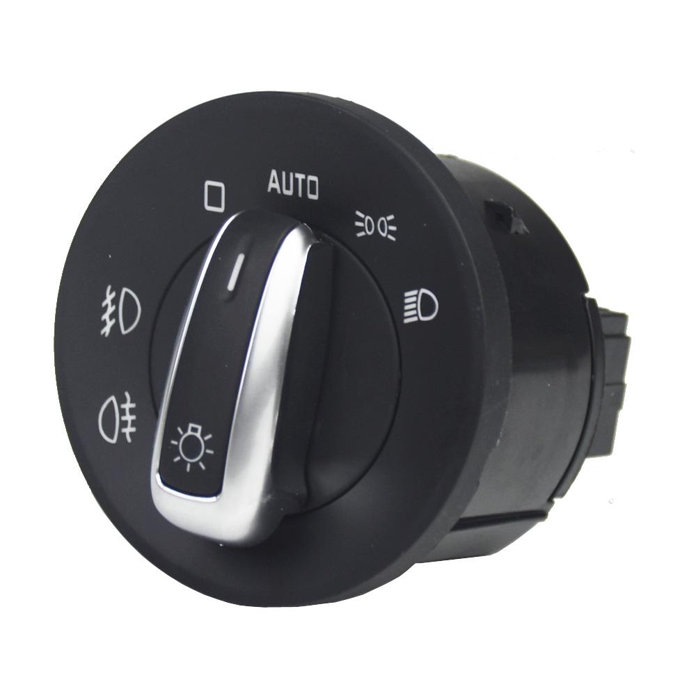 

For Skoda Octavia II Combi 1Z5 1Z3 Chrome Auto Headlight Switch Replace module 1ZD941431 Add automatic 1Z094143k