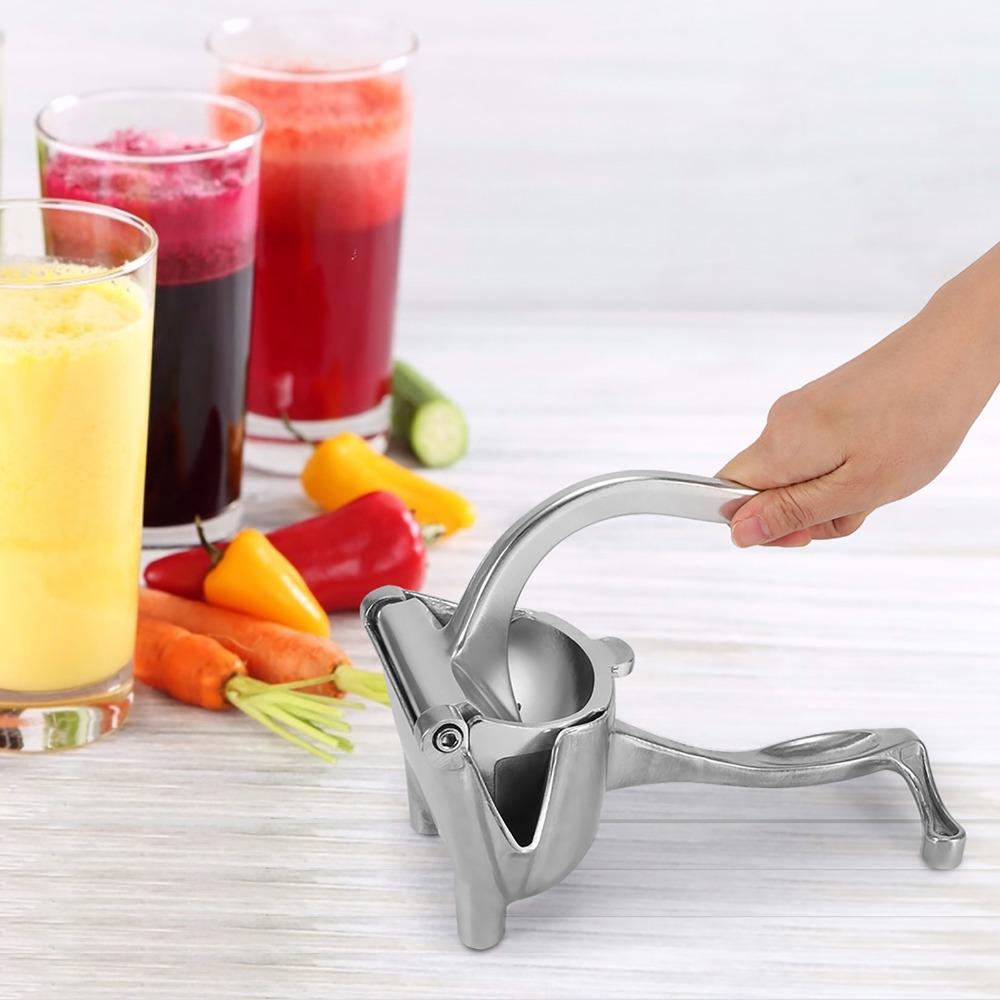 Portable Fruit Juice Squeezer Aluminium Alloy Citrus Juicer Manual Juicer  Fruit Pressing