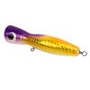 Big Popper Lure Attractive Color Reflective Design Basswood 18cm 120g Wooden Bait for Bass Tuna GT Trout