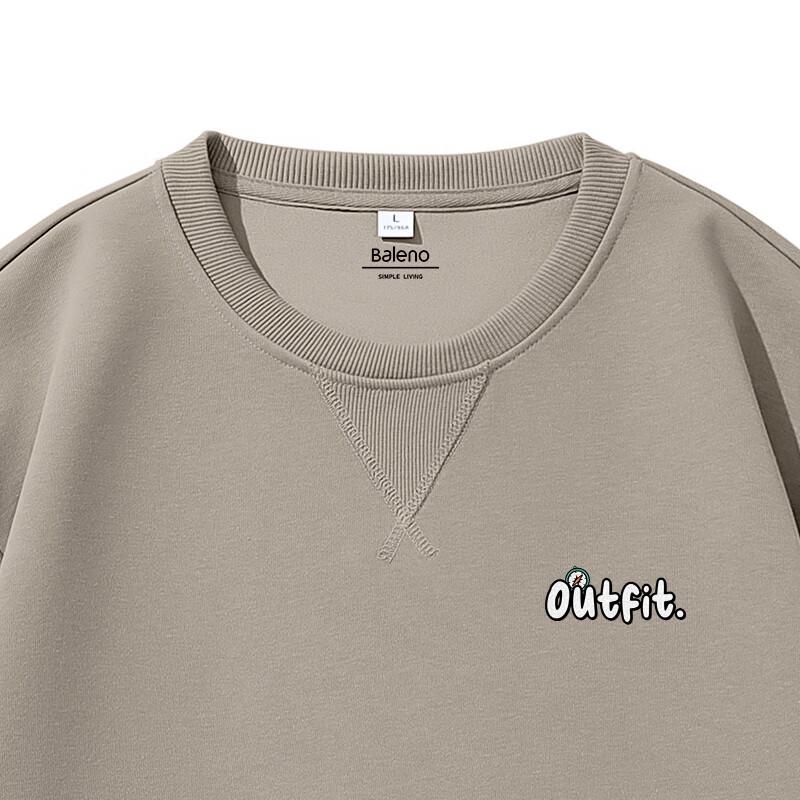 Baleno Herren Sweatshirt mit Grafikdruck und Rundhalsausschnitt