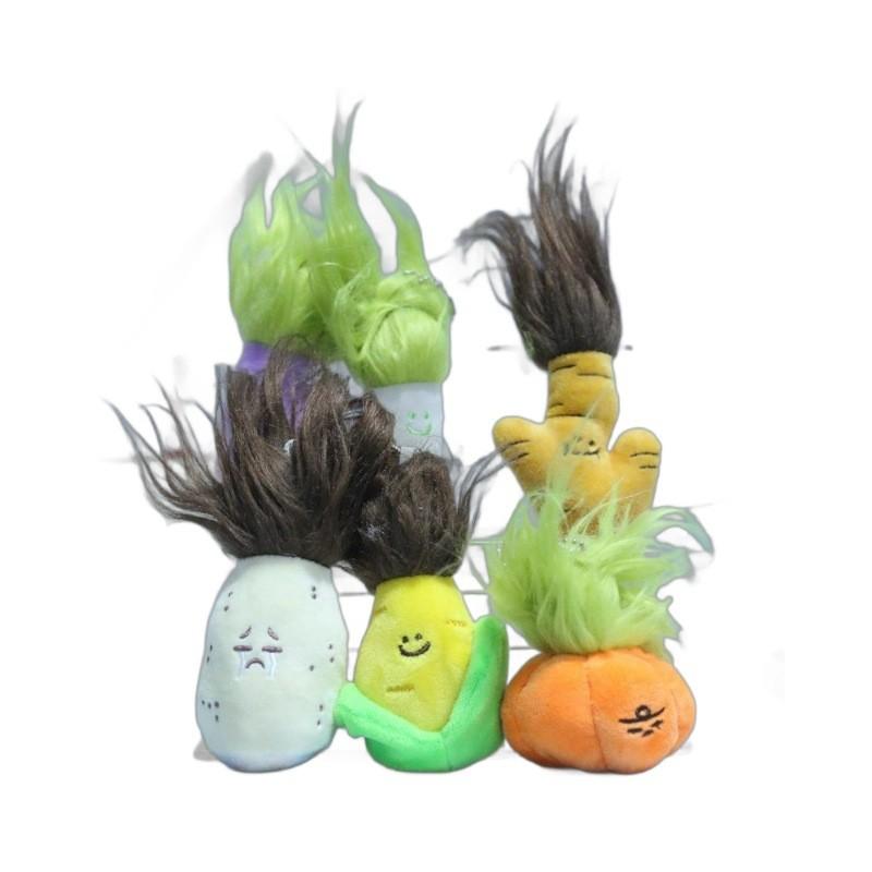 Adorable Cute Vegetable Pumpkin Plush Doll Keychain With Soft Pp Cotton Filling Ideal For Kids