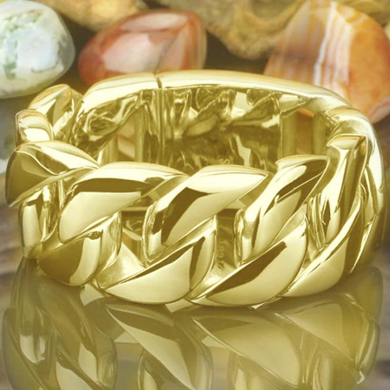 Hot Sale Two-toner Cross Twist Ring  for Men Punk Style Hip Hop Party Rings Zircon Hand Accessories Whole Sale