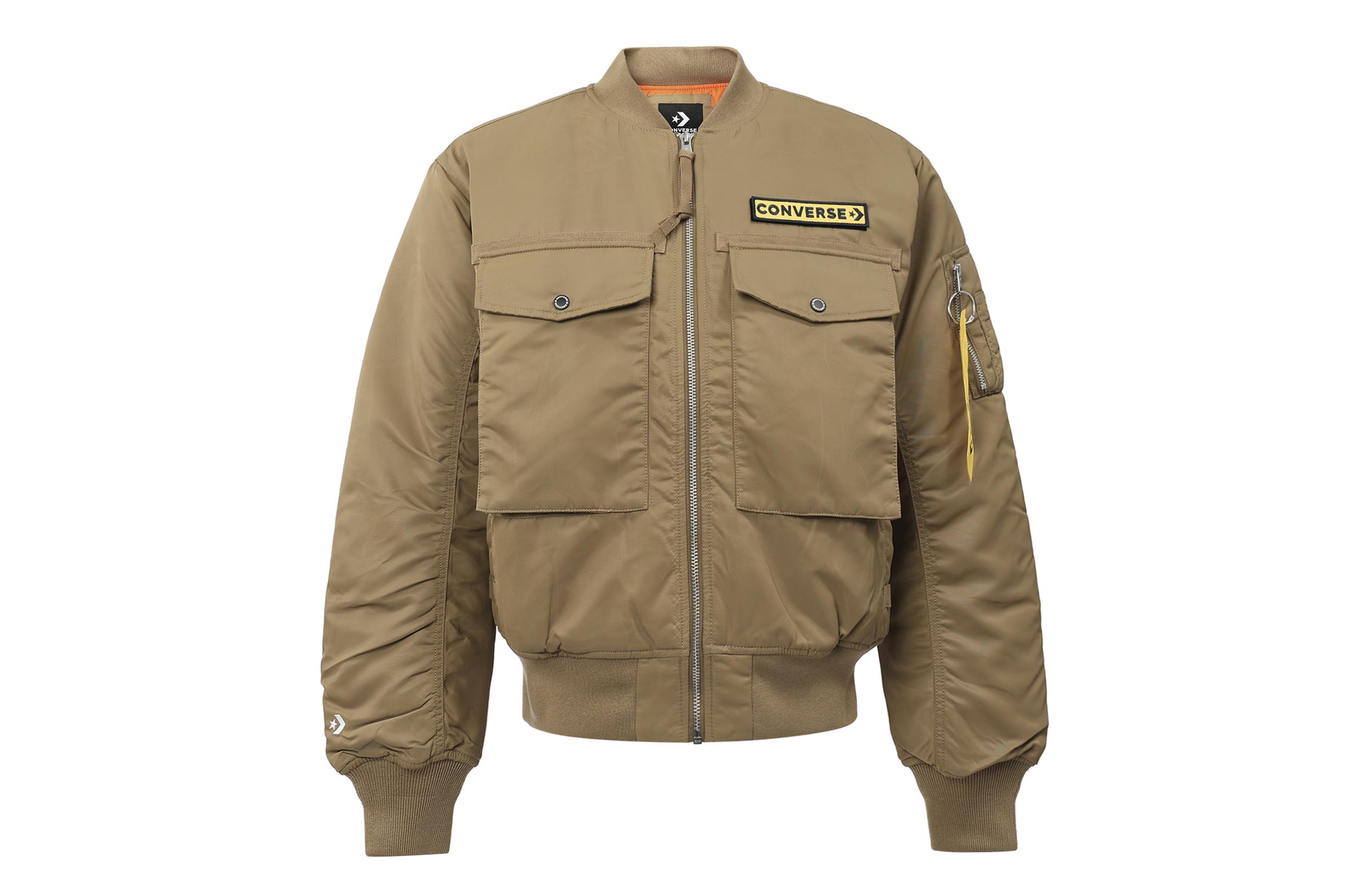 Converse Puffer Jacket Unisex Khaki 10023761-A02 S