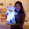 Creative Light Up LED Teddy Bear Stuffed Animals Plush Toy Colorful Glowing Teddy Bear