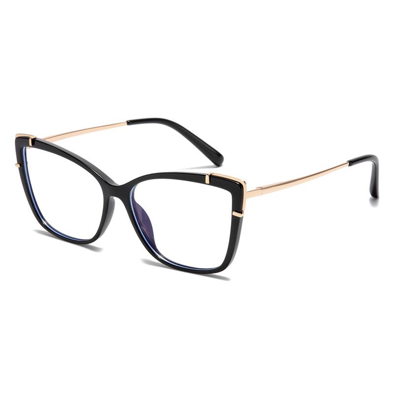 Tea Leopard Frame Cat Eye Prescription Glasses For The Nearsighted Blue Light Blocking Women Myopes Lunettes 0 -0.5 -0.75 To -6