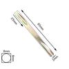 8x8mm 8mm Länge 85-130mm Stahl Eisen Welle Stift Für Fenster Tür Griff Hebel Knauf Vierkantstift