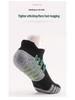 Enhanced Non-Slip Running Socks: Thick, Sweat-Absorbent, Breathable Cotton for Professional Sports