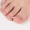50/100Pcs Ingrown Toenail Tools C-shaped Tube Pad Foot Care Toe Nail Invisible Groove Clip