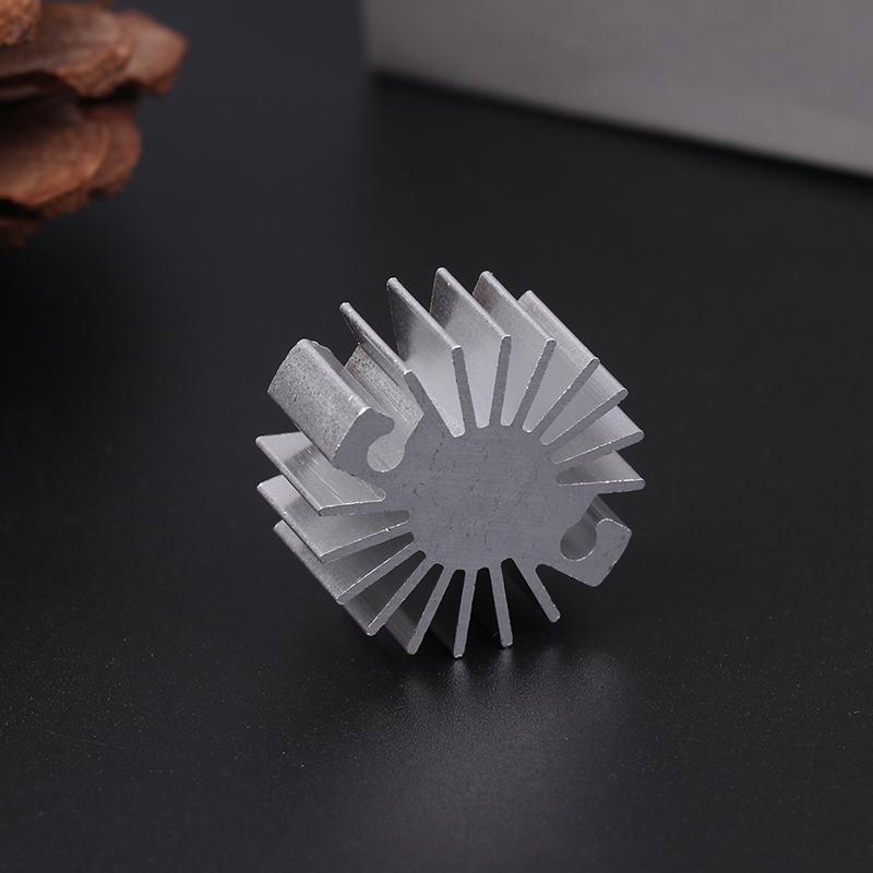23mmx10mm LED Of Enkele Chip Koellichaam Radiator Aluminium 1W Koellichaam Radiator Voor Huishoudelijke Lamp Radiator Vervangbaar