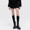 Knitted Leg Warmers Black