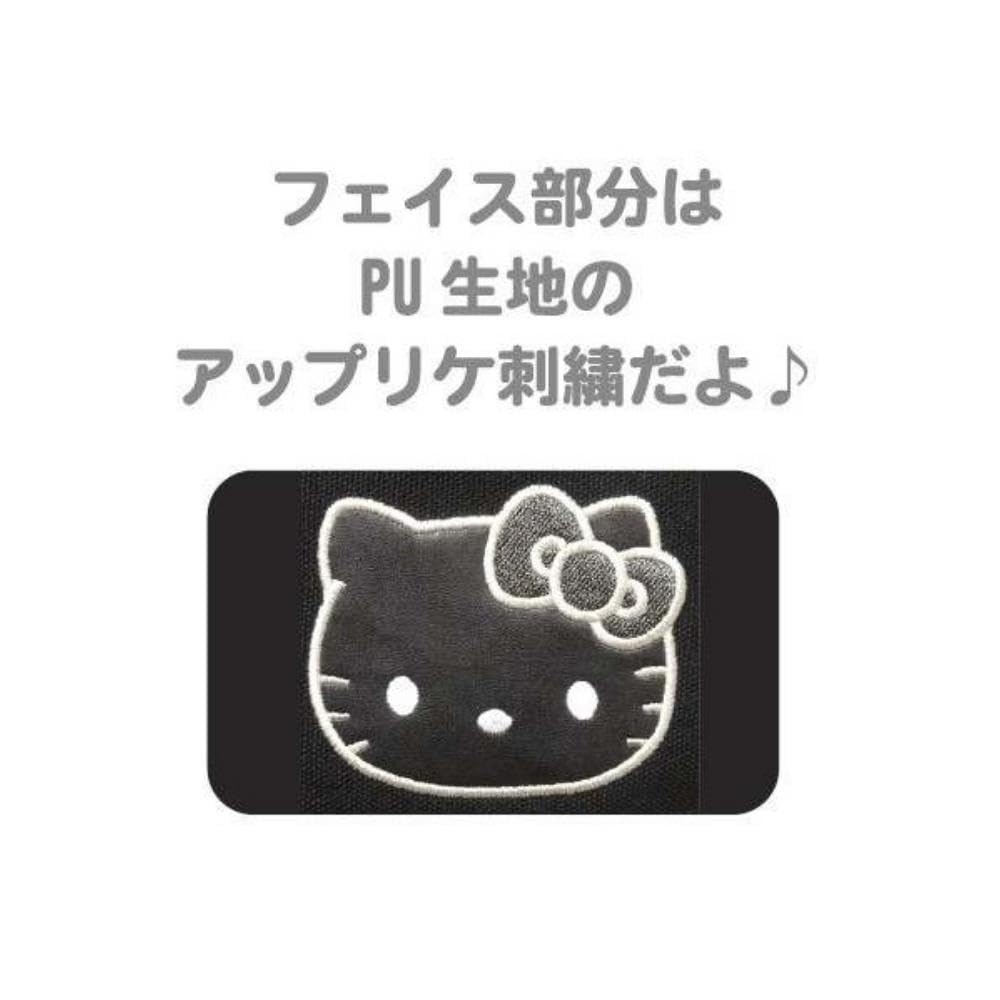 K Company Sanrio Characters Tote Bag Hello Kitty H38 x W35 x D8cm (Monochrome Series) SACM-TB-KT